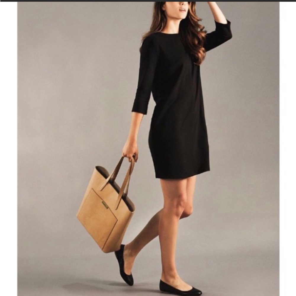 Cuyana | Real Simple Tee Dress with pockets. New with tags. Color: Ultramarine